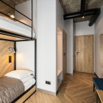 dviaukštės lovos kambarys Klaipėdos centre